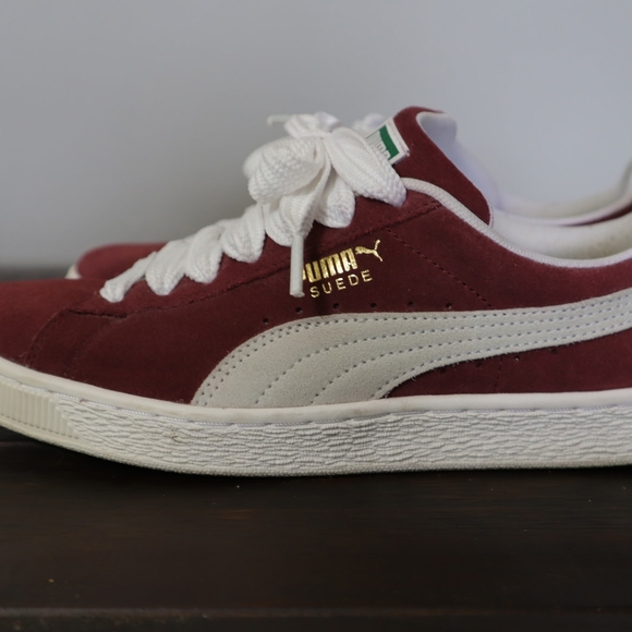 Puma Suede Burgundy Sneakers - Picture 6 of 6